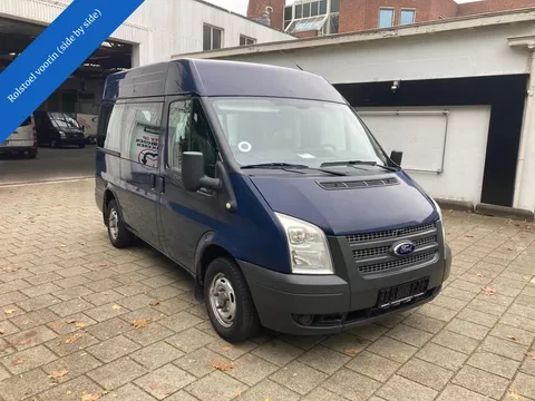 Ford Transit rolstoelbus rolstoel voorin side by side